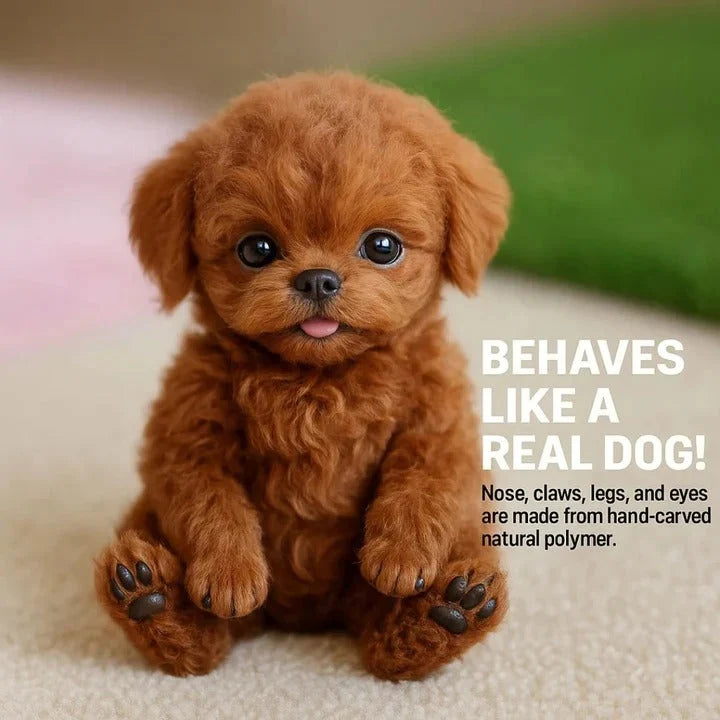 Interactive Robotic Puppy Voice & Touch Responsive Synthetic Leather