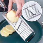Interchangeable Stainless Steel Multi-Function Vegetable Slicer