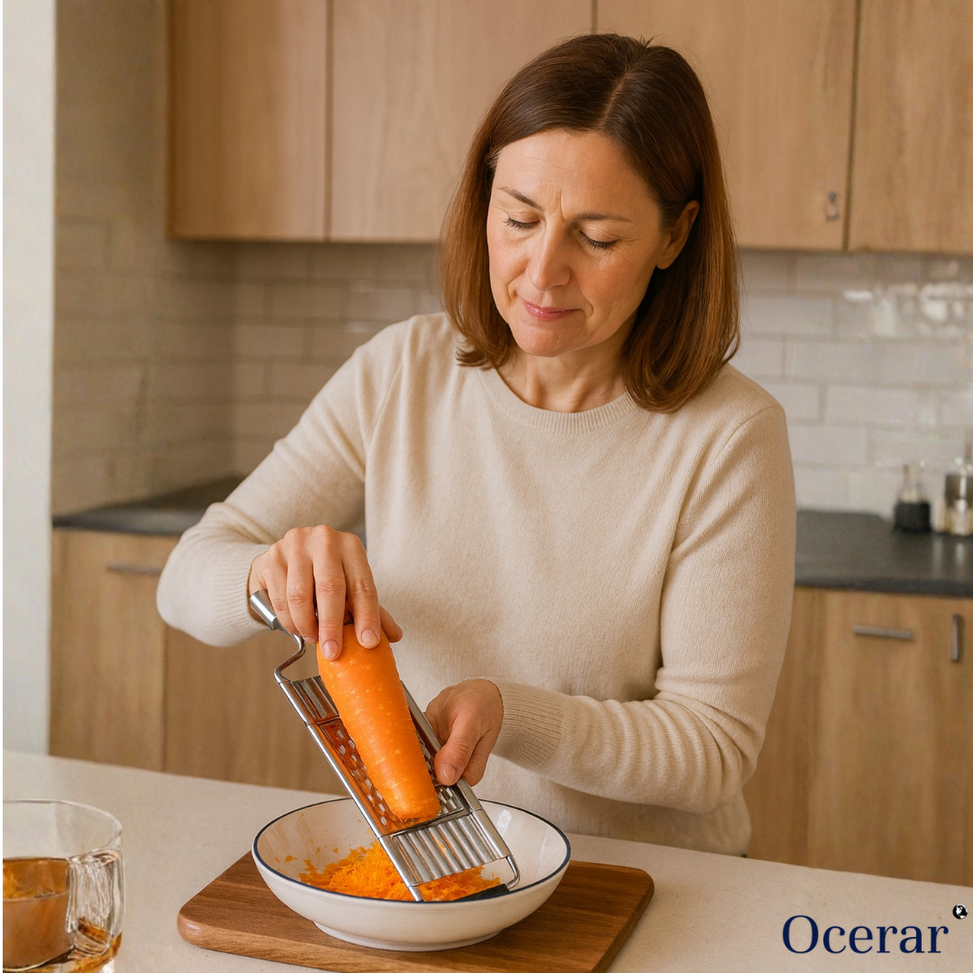 Interchangeable Stainless Steel Multi-Function Vegetable Slicer