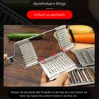 Interchangeable Stainless Steel Multi-Function Vegetable Slicer