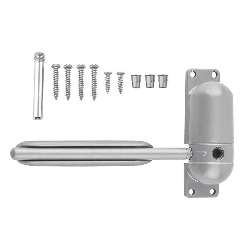Interior Door Closer Cushioned Quiet Closing Adjustable Speed