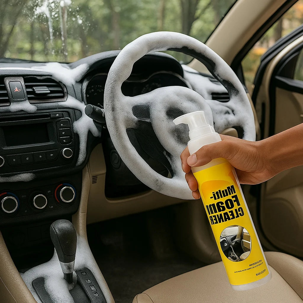 Interior Foam Cleaner Concentrated Safe On Leather & Vinyl