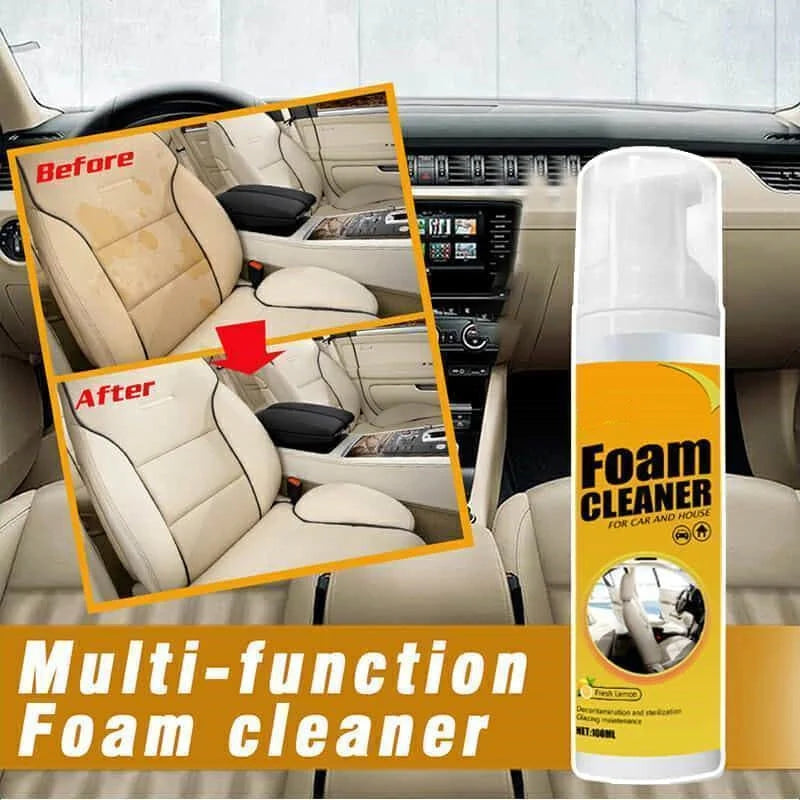 Interior Foam Cleaner Concentrated Safe On Leather & Vinyl