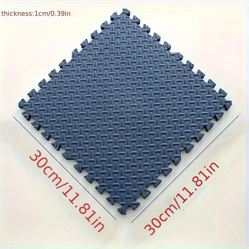 Interlocking Play Tiles Cushioned Non-Slip Water-Resistant Set of 10