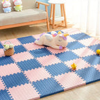 Interlocking Play Tiles Cushioned Non-Slip Water-Resistant Set of 10