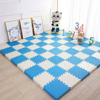 Interlocking Play Tiles Cushioned Non-Slip Water-Resistant Set of 10