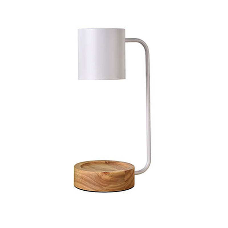 Japanese Minimalist Wood Table Lamp (Timer & Dimmer)