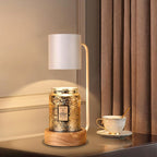 Japanese Minimalist Wood Table Lamp (Timer & Dimmer)