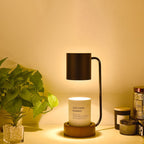 Japanese Minimalist Wood Table Lamp (Timer & Dimmer)