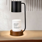 Japanese Minimalist Wood Table Lamp (Timer & Dimmer)