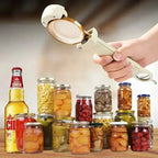 Jar & Bottle Opener Adjustable Grip Magnetic Back