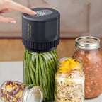 Jar Vacuum Sealer Automatic Rechargeable Wide & Standard Caps