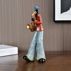 Jazz Figurine Durable Resin Intricate Detailing