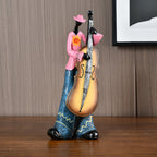 Jazz Figurine Durable Resin Intricate Detailing