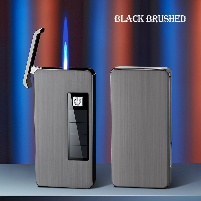 Jet Lighter Solar Charging & LED Light Metal Body