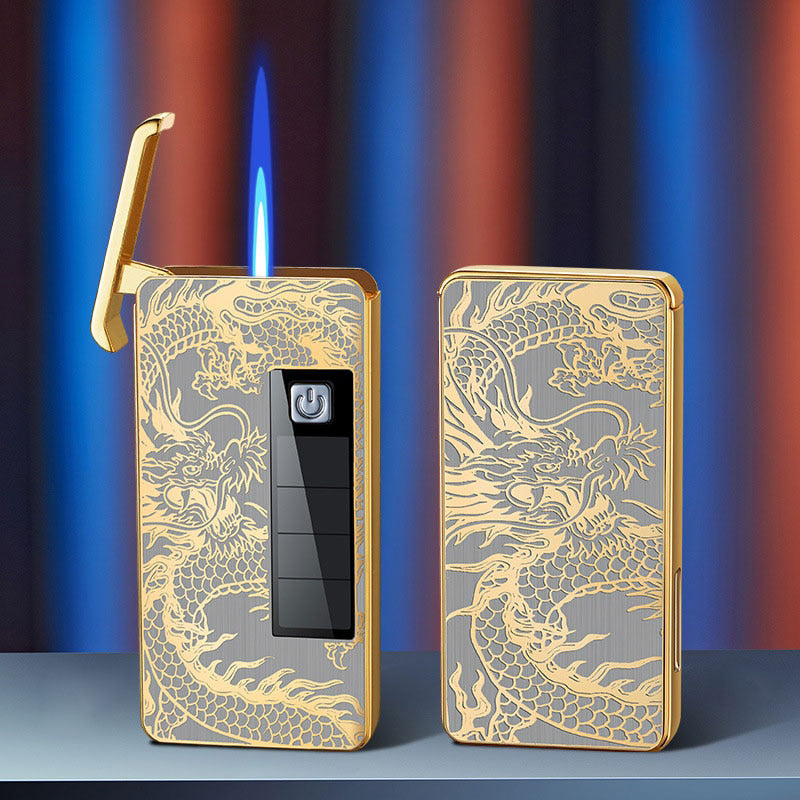 Jet Lighter Solar Charging & LED Light Metal Body