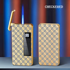 Jet Lighter Solar Charging & LED Light Metal Body