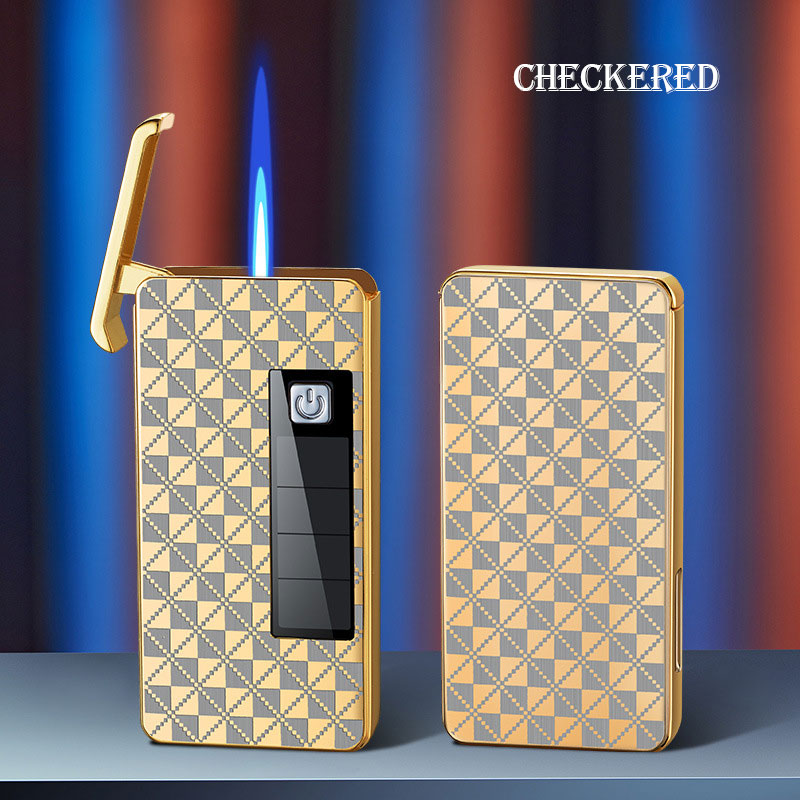 Jet Lighter Solar Charging & LED Light Metal Body