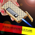Jet Lighter Solar Charging & LED Light Metal Body