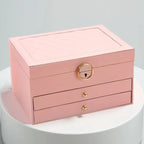 Jewelry Organizer Multi-Layer Pull-Out Drawers Soft Lined