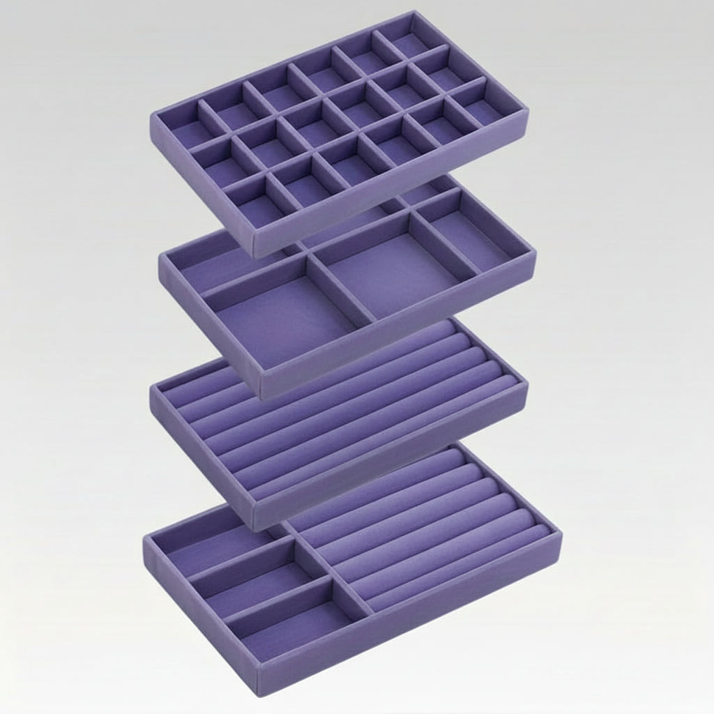 Jewelry Organizer Tray Drawer-Friendly Durable Nylon