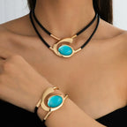 Jewelry Set Boho Filigree & Sparkle Adjustable Fit
