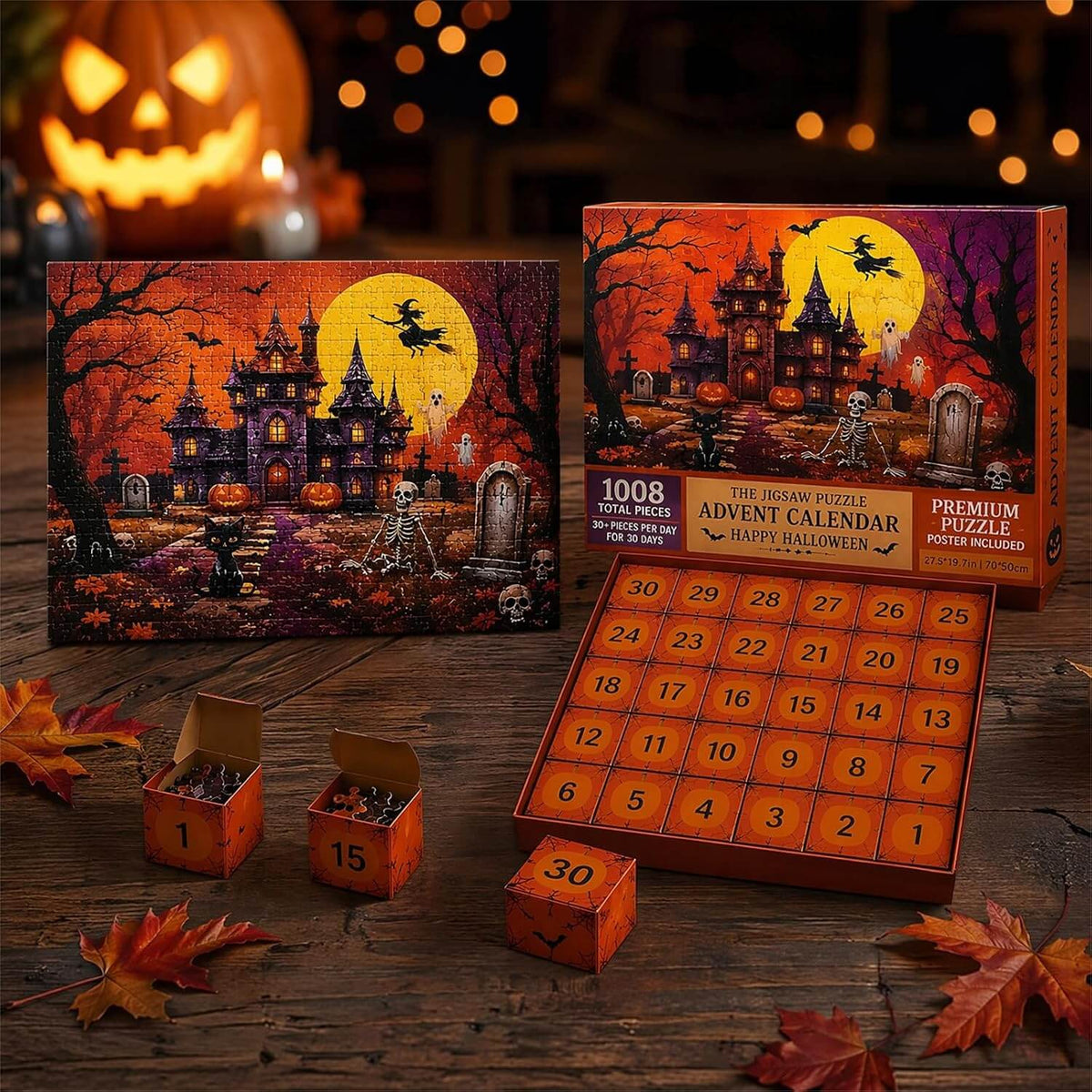 Jigsaw Puzzle 1008-Piece Advent Countdown