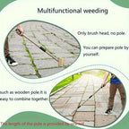 Joint Weed Removal Tool Long-Handled Durable Metal
