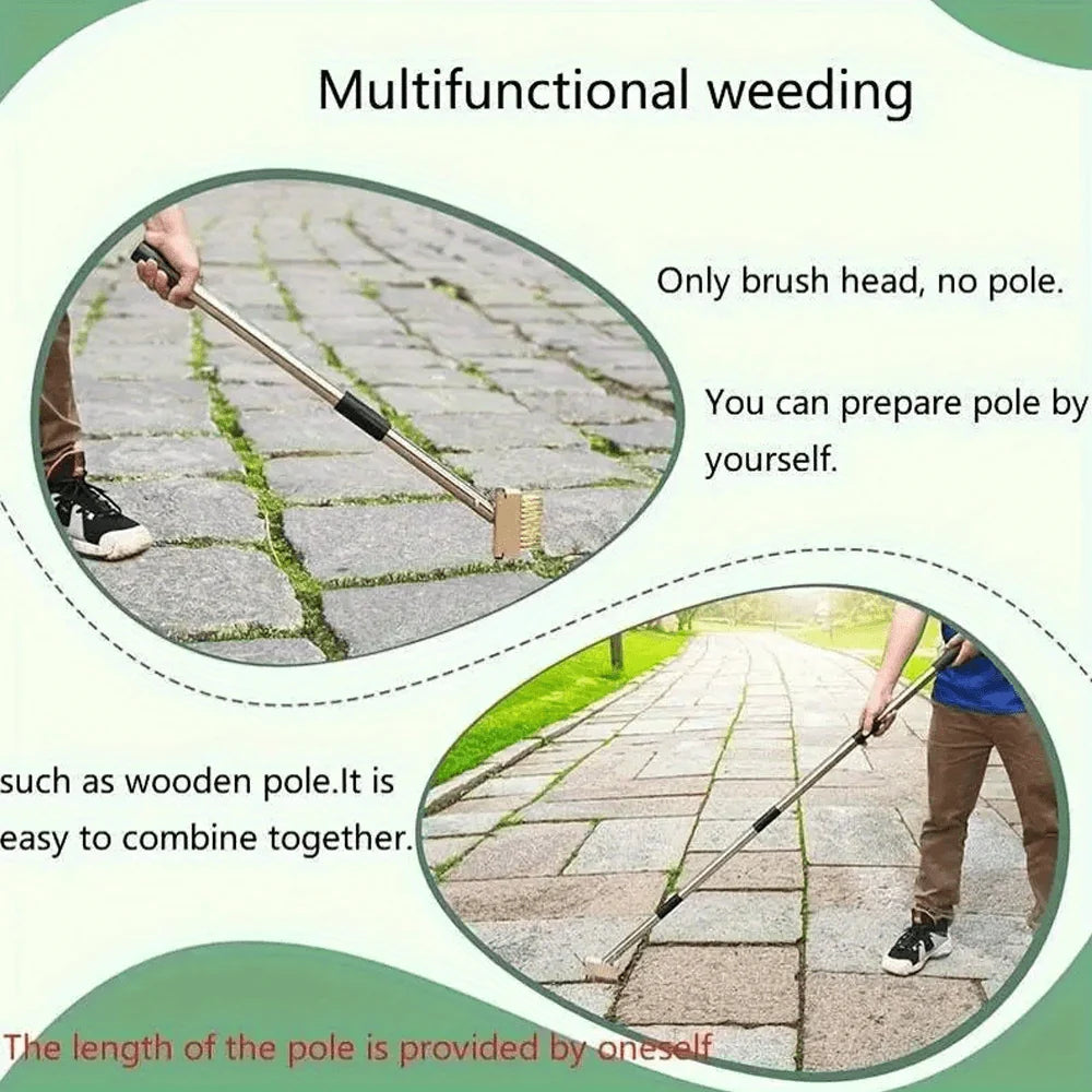 Joint Weed Removal Tool Long-Handled Durable Metal