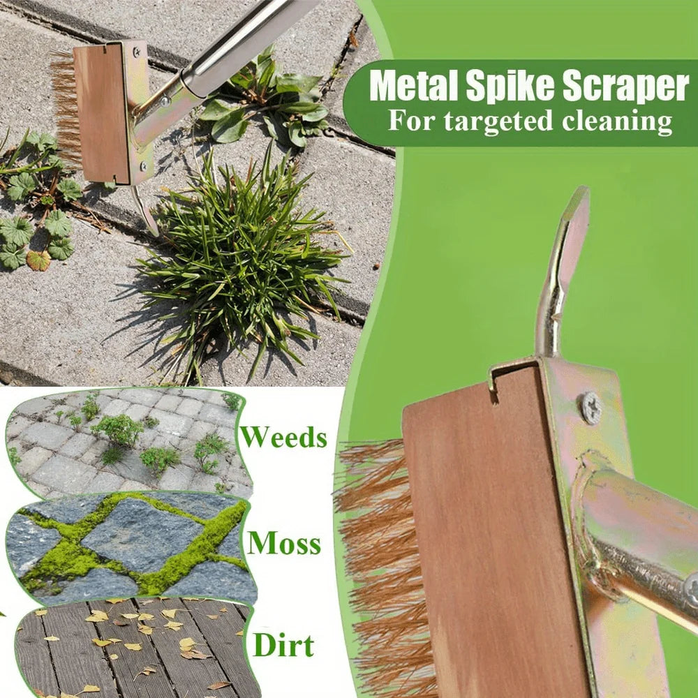 Joint Weed Removal Tool Long-Handled Durable Metal