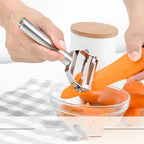Julienne Peeler Ultra-Sharp Stainless Steel Non-Slip Handle