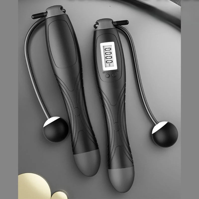 Jump Rope Cordless Digital Counter Adjustable Length
