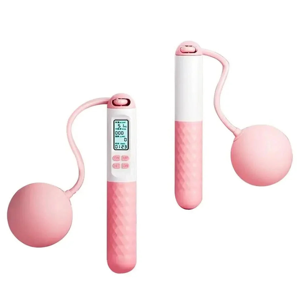Jump Rope Handles Cordless Weighted Digital Counter