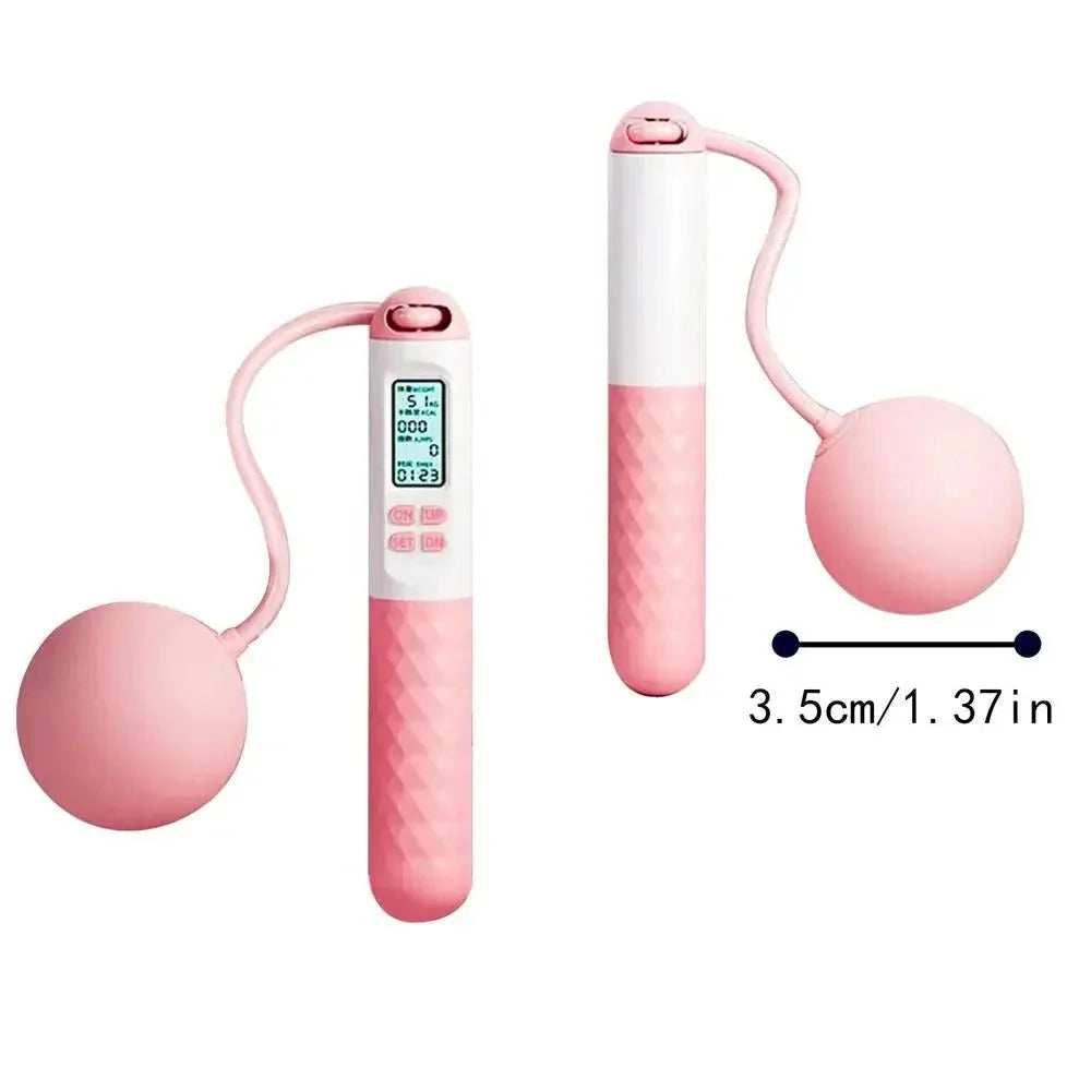 Jump Rope Handles Cordless Weighted Digital Counter