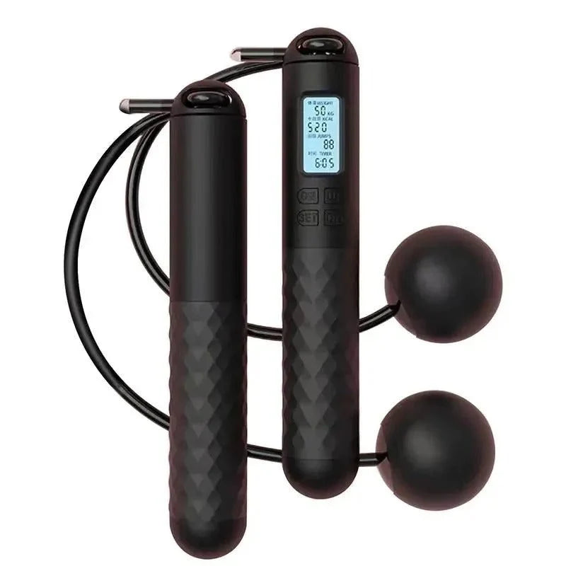 Jump Rope Handles Cordless Weighted Digital Counter