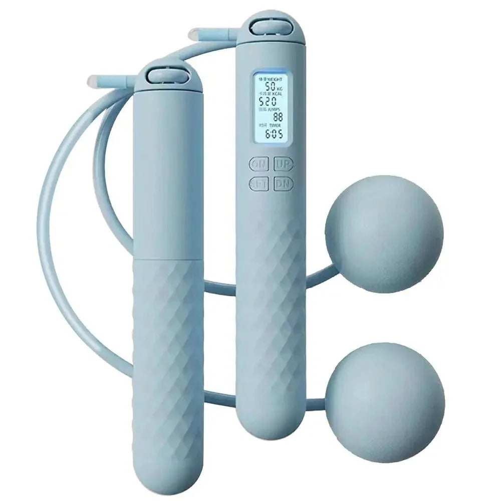 Jump Rope Handles Cordless Weighted Digital Counter