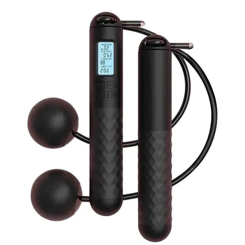 Jump Rope Handles Cordless Weighted Digital Counter