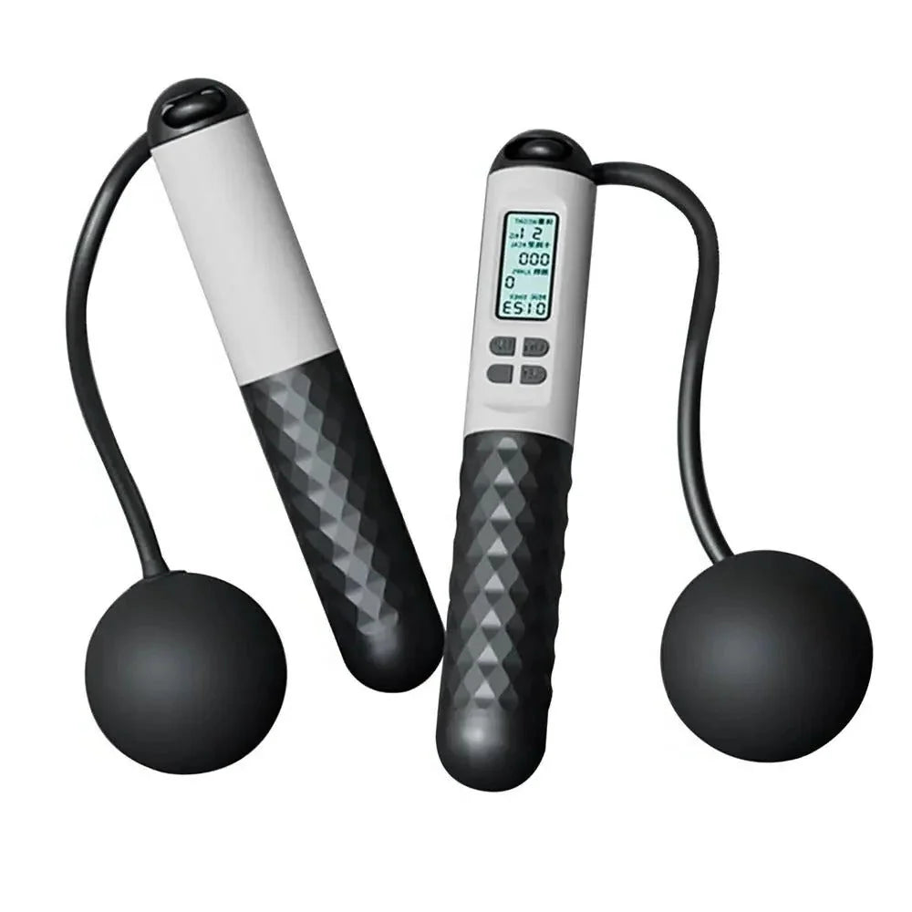 Jump Rope Handles Cordless Weighted Digital Counter