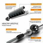 Jump Rope Tangle-Free Swivel Bearings Adjustable Length
