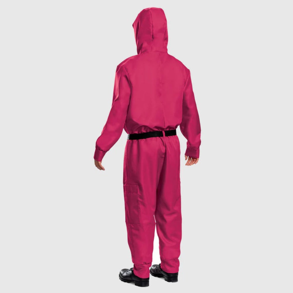 Jumpsuit Costume Full-Body Includes Mask & Belt
