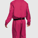 Jumpsuit Costume Full-Body Includes Mask & Belt