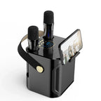 Karaoke Speaker 360° Stereo Bluetooth Dual Microphones