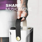 Karaoke Speaker 360° Surround Sound Wireless Mics 8-Hour Battery