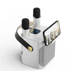 Karaoke Speaker Bluetooth 360° Stereo Dual Microphones