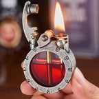Kerosene Lighter Refillable Transparent Window Mechanical Ignition