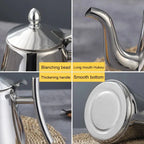 Kettle Induction Fast Heating Stainless Steel Built-In Filter