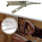 Key Decoder & Lock Pick Tool 2-in-1 Durable Precision