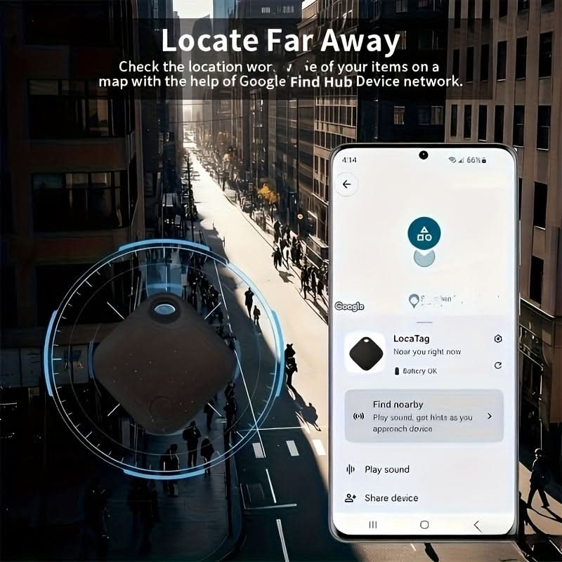 Key Finder Android Compatible Replaceable Battery