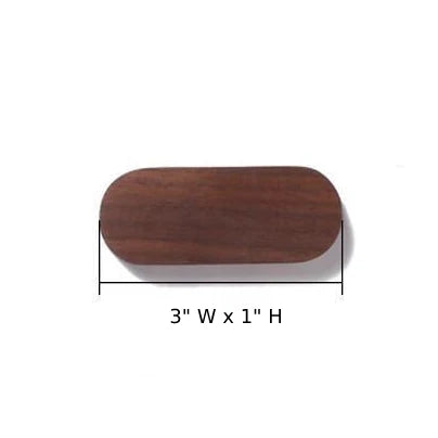 Key Holder Magnetic Wall Mount Natural Wood