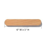 Key Holder Magnetic Wall Mount Natural Wood
